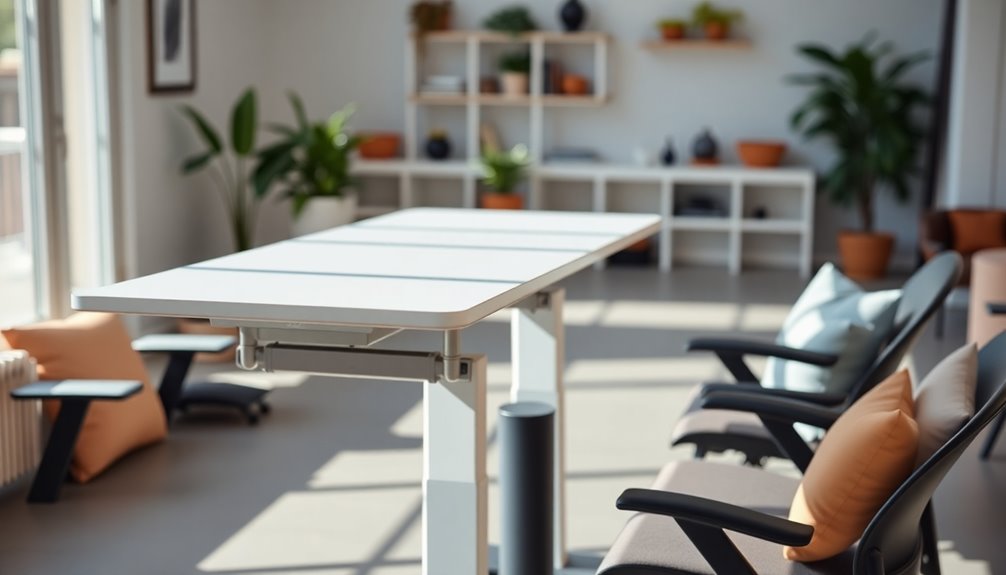 adjustable tables for accessibility