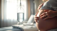 amniotic fluid infusion procedure
