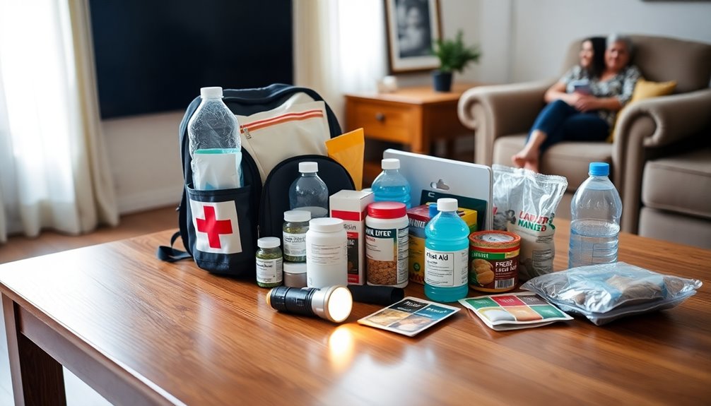 assemble emergency preparedness kits