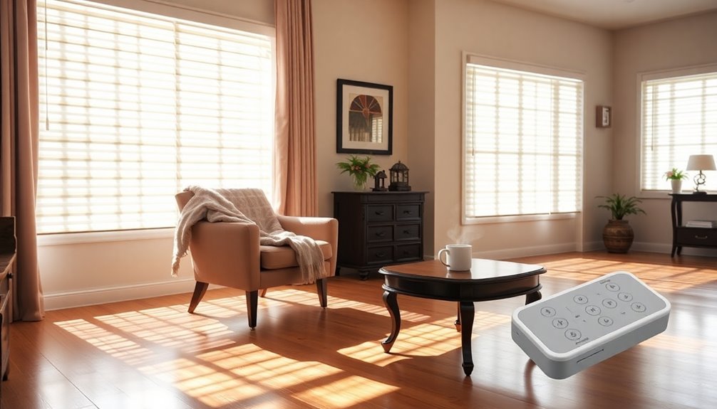automated window blind control