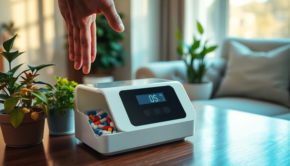 automatic pill dispensers for elderly