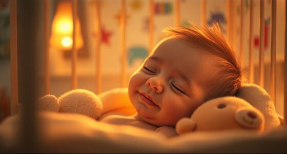 babies smile while sleeping
