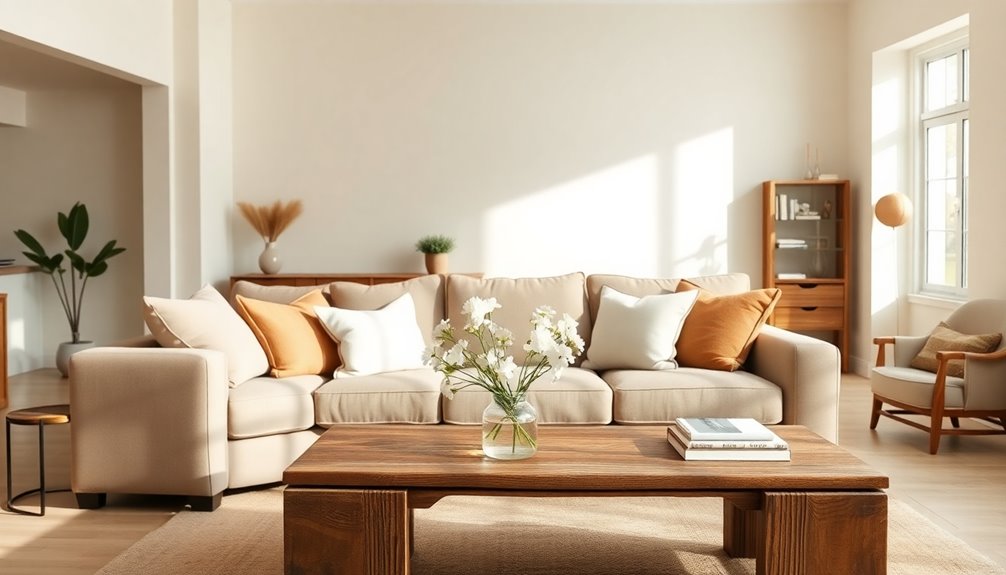 begin with neutral colors