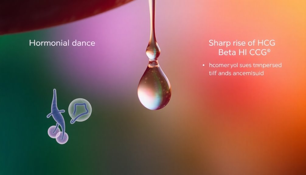 beta hcg level influences