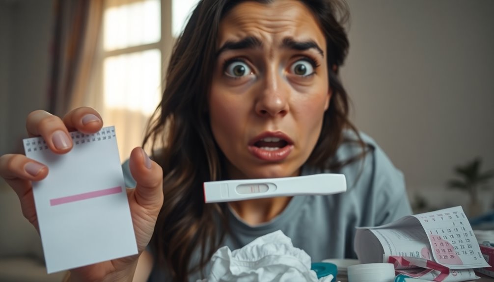 beta hcg levels during menstruation