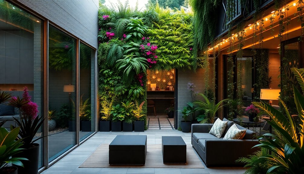 bringing nature indoors harmoniously