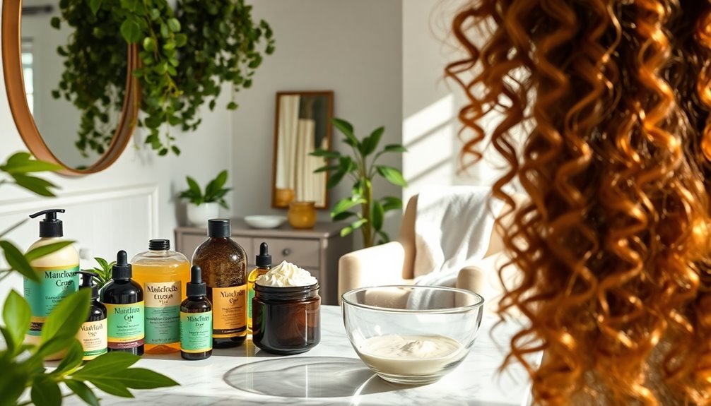 caring for curly hair