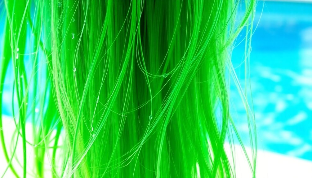 causes of green hair