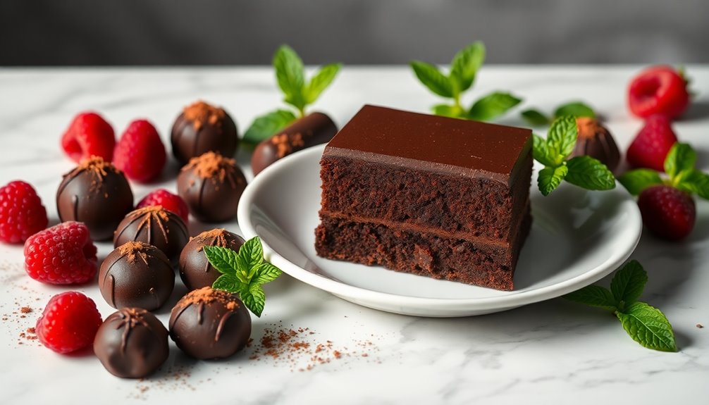chocolate treat serving tips