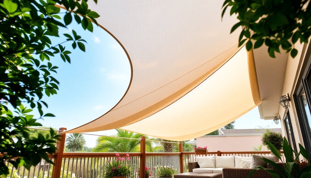 choose fashionable shade sails
