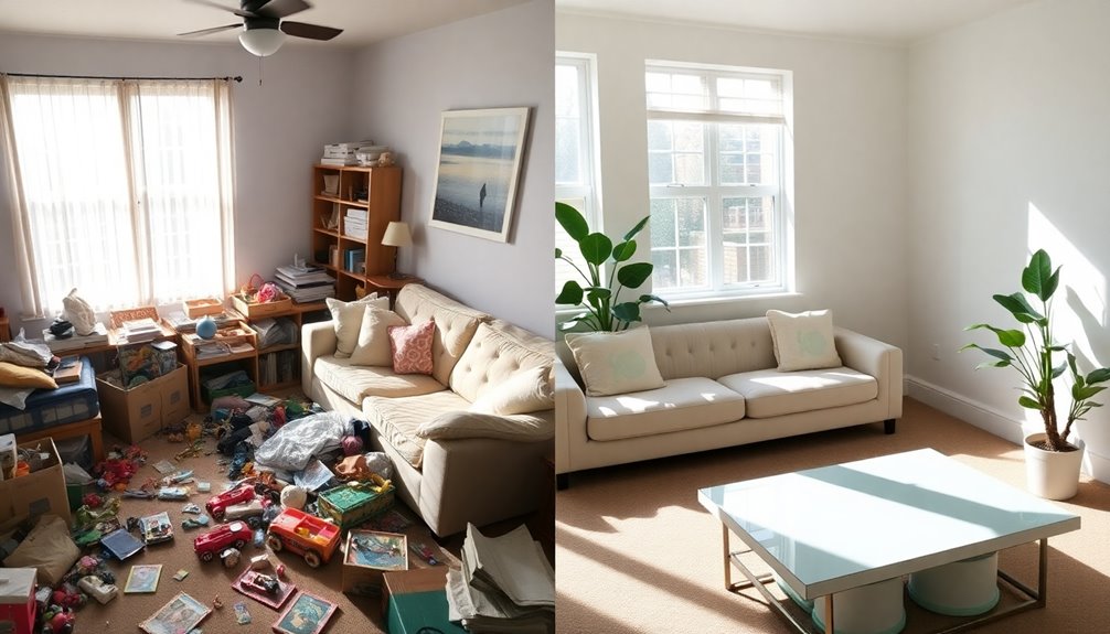 clutter free home in minutes