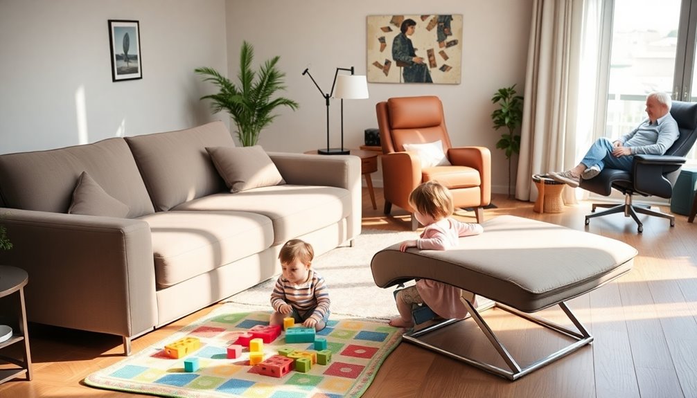 comfortable adjustable furniture options