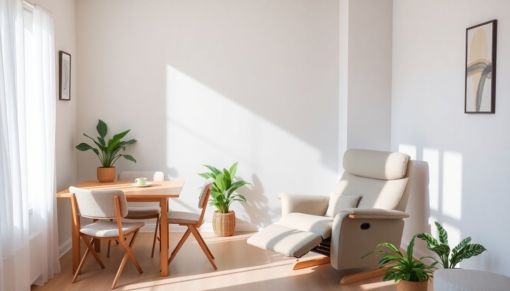 comfortable and accessible spaces