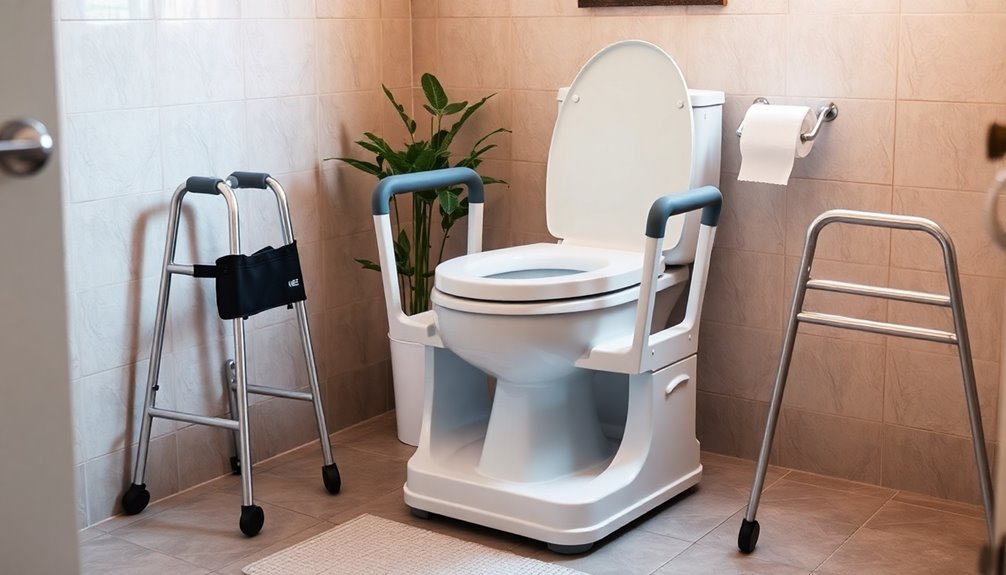 comfortable and safe toilets
