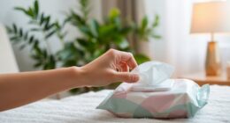 comfortable care wipes selection
