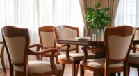 comfortable dining chairs elderly