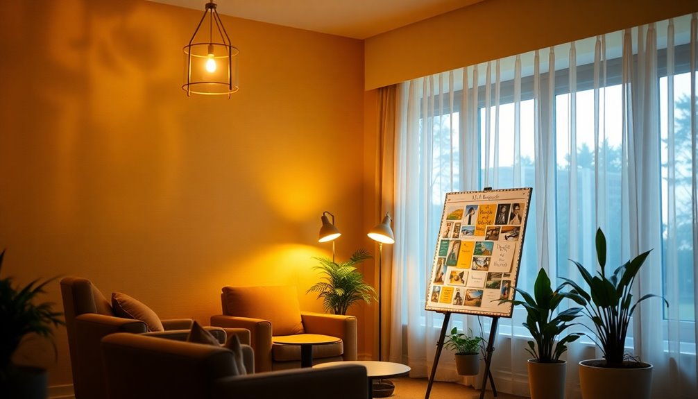 comfortable lighting for navigation