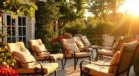 comfortable outdoor seating options