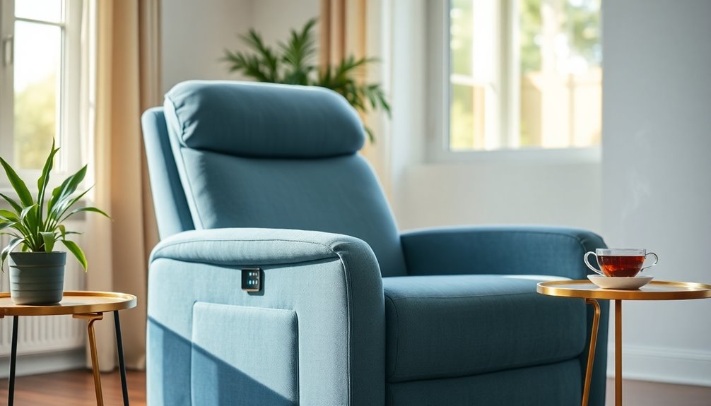 comfortable seating with assistance