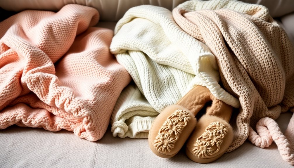 comfortable textiles for warmth