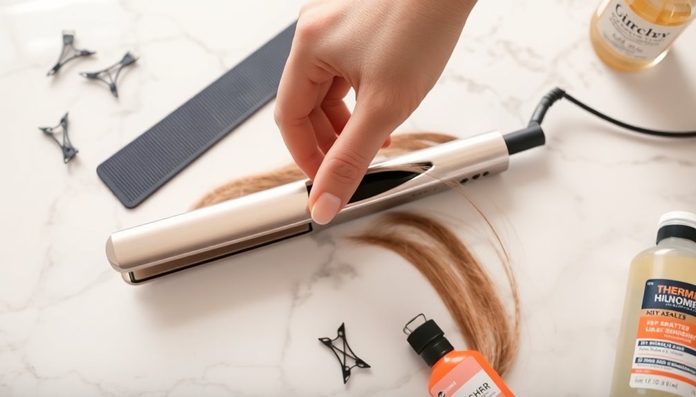 common flat iron mistakes