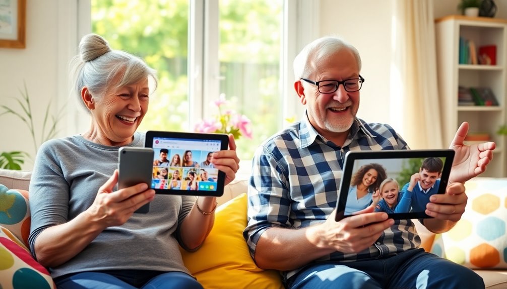 connecting with loved ones