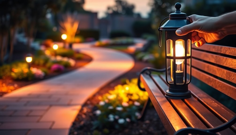 consistent upkeep for lighting