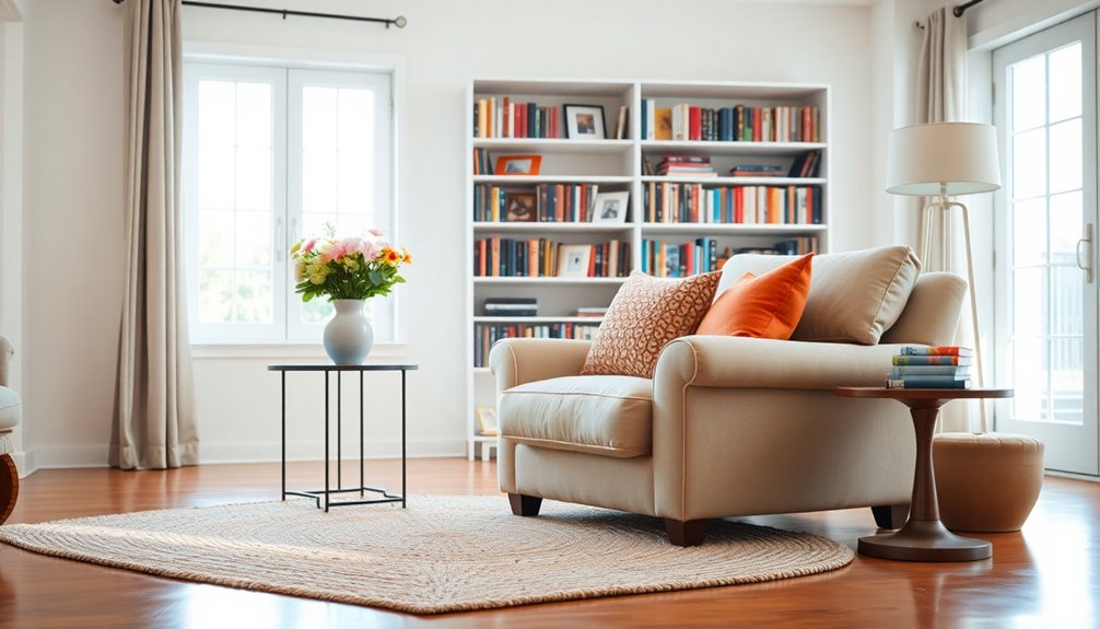 cozy and inviting seating