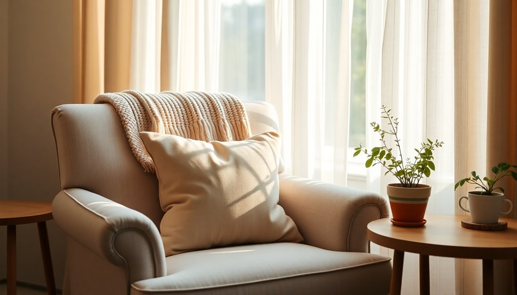 cozy up with textiles