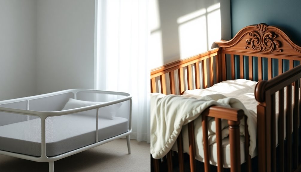 cribs versus park beds