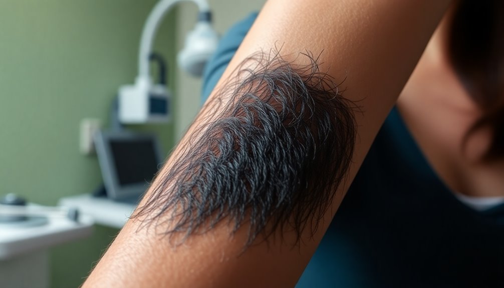 diagnosis of excess hair