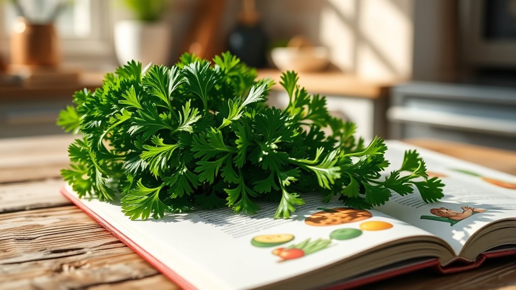eating cooked parsley safe