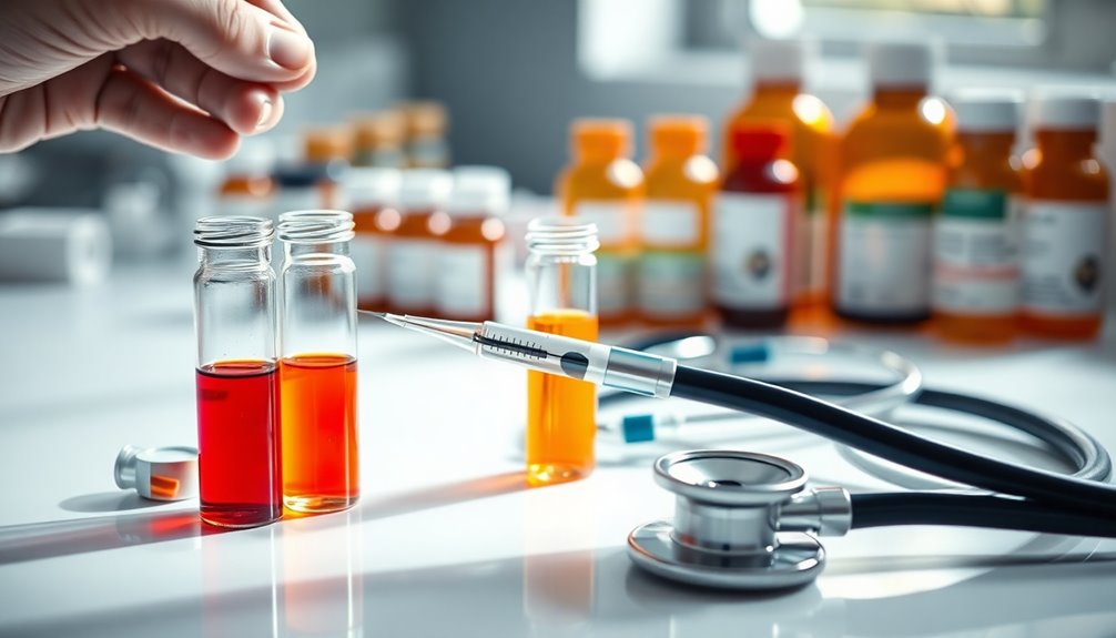 effects of drugs on tests