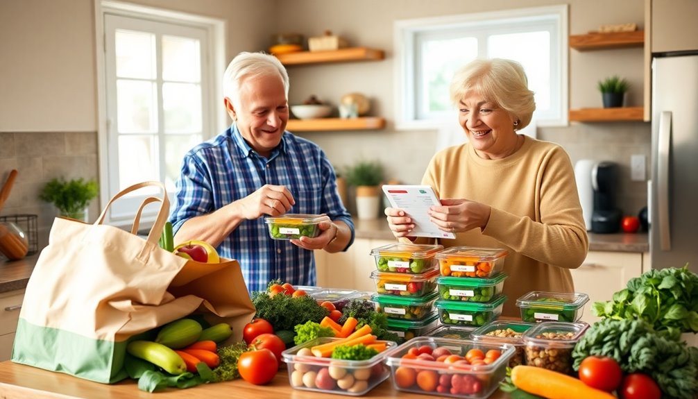 efficient grocery shopping experience