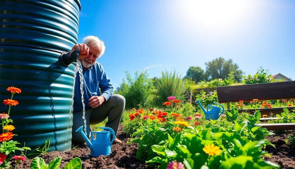 efficient outdoor water usage