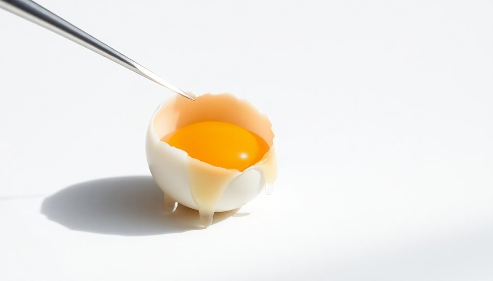 effortless egg cracking tool