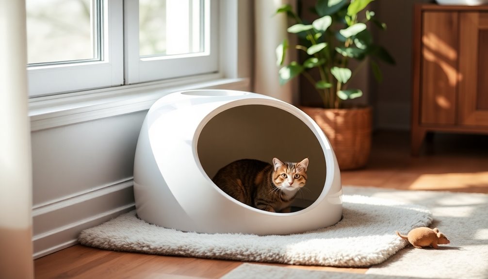 elderly cat litter box considerations
