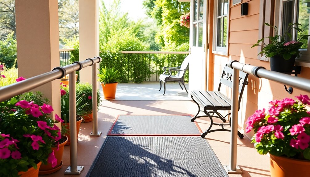 elderly friendly entryway design