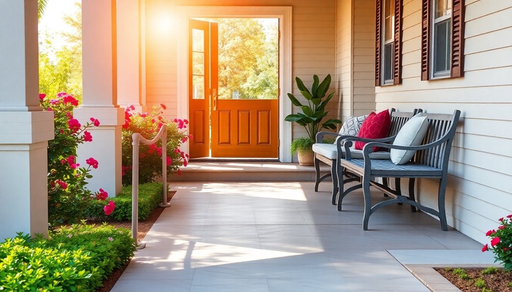 elderly friendly entryway design