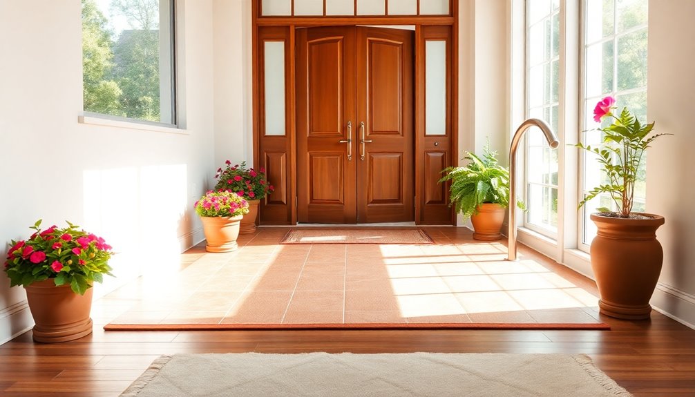 elderly friendly entryway design
