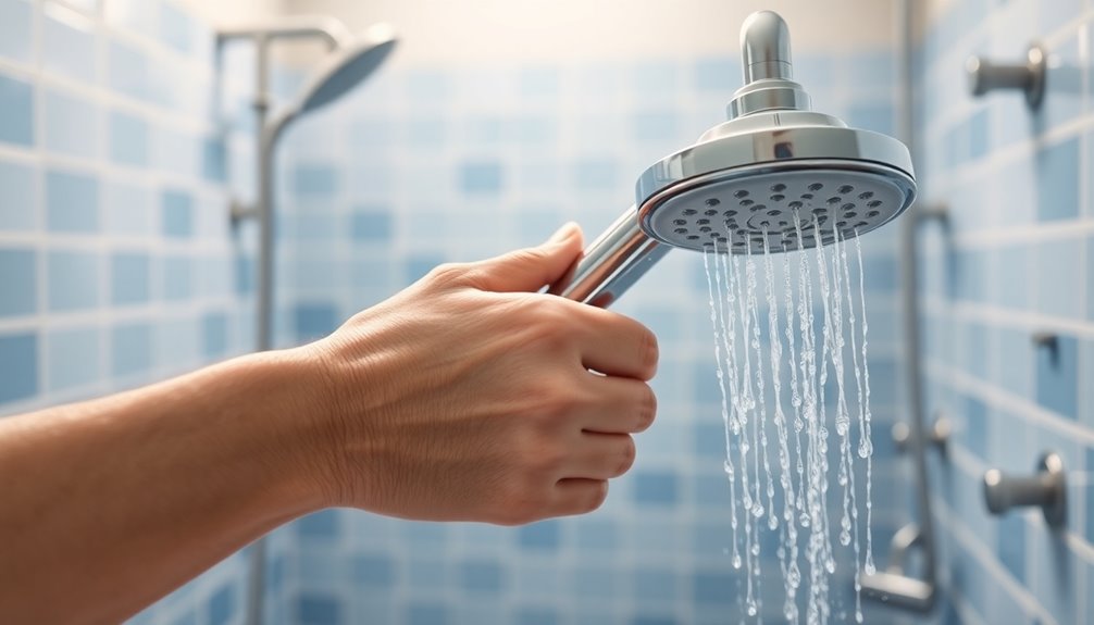 elderly friendly handheld shower heads