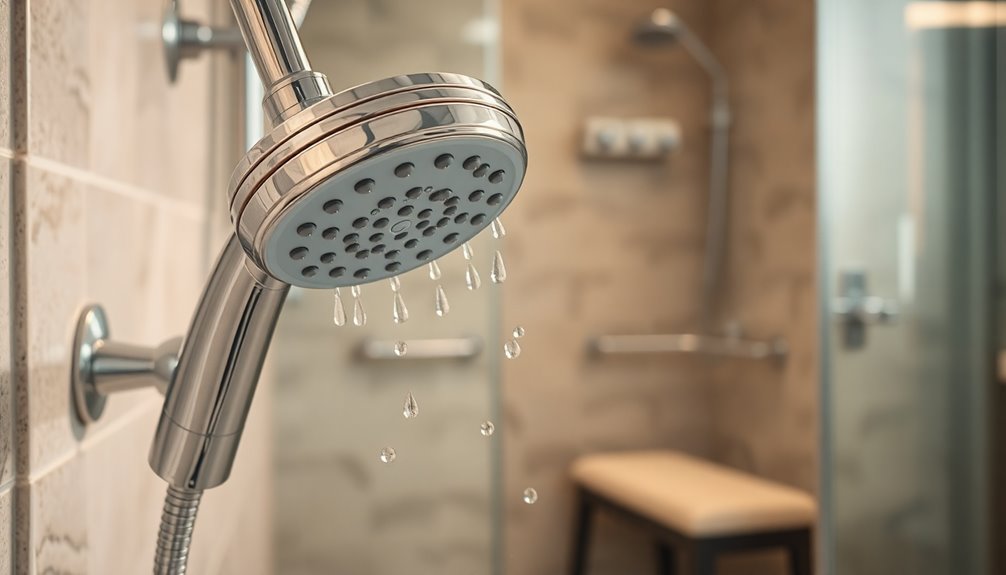 elderly friendly handheld shower heads