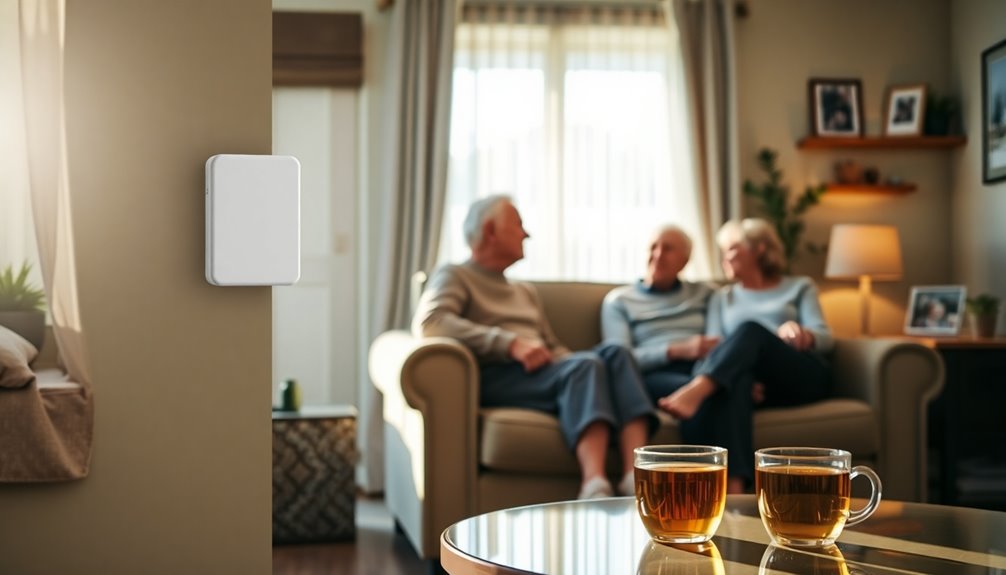 elderly friendly motion sensor features
