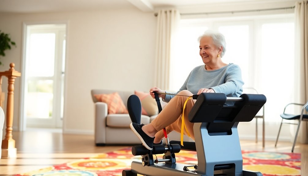 elderly leg exerciser considerations