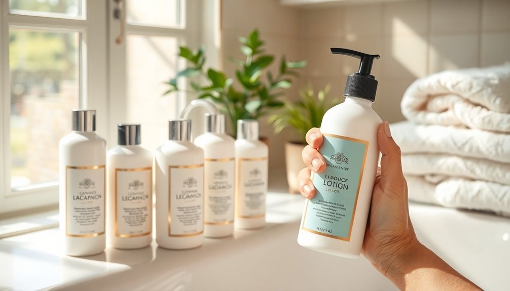 elderly skin lotion selection