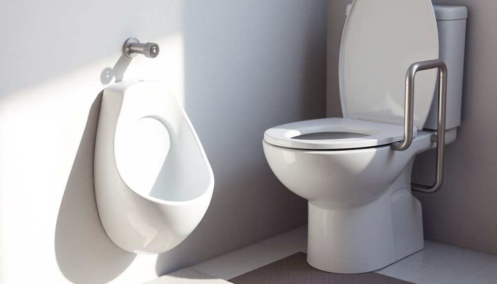 elderly urinal selection considerations