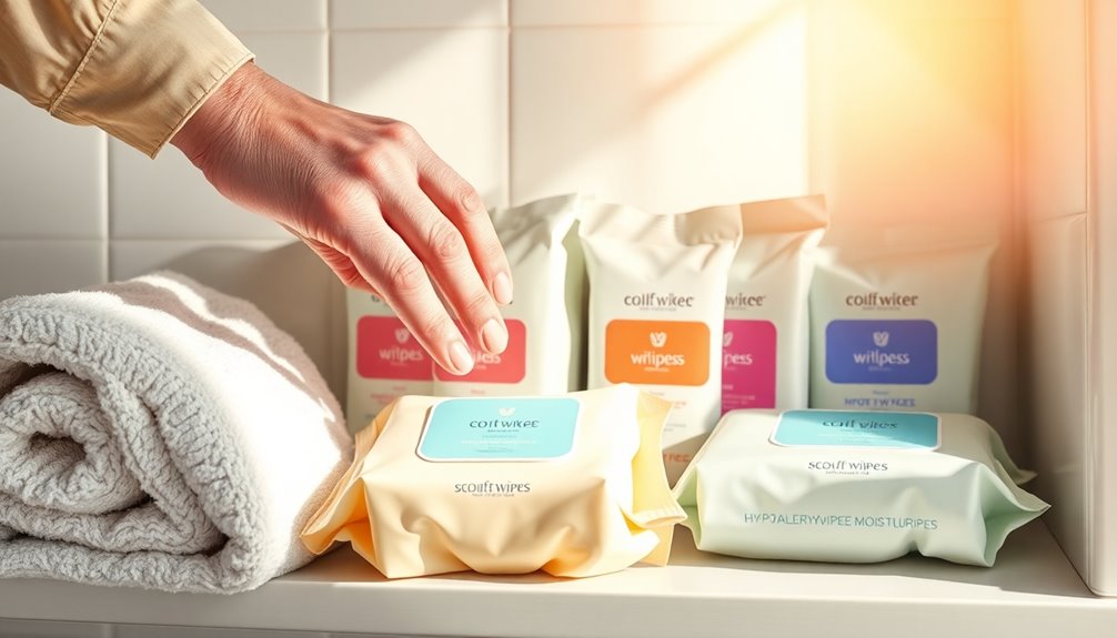 elderly wipes selection criteria