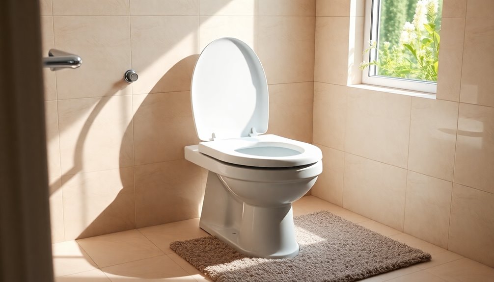 elevated toilet seat addition