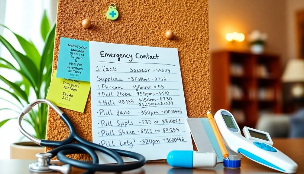 emergency contact information needed