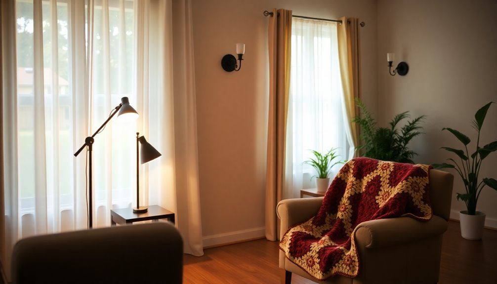 enhance ambient room illumination